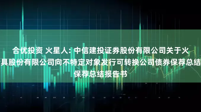 合优投资 火星人: 中信建投证券股份有限公司关于火星人厨具股份有限公司向不特定对象发行可转换公司债券保荐总结报告书