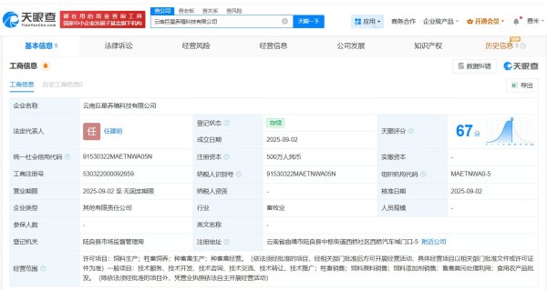 牛来了 巨星农牧在云南成立养殖科技公司